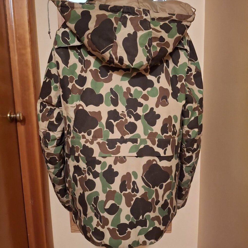 Vintage Cabela's Camo Hunting Coat Men's Large - Picture 3 of 4